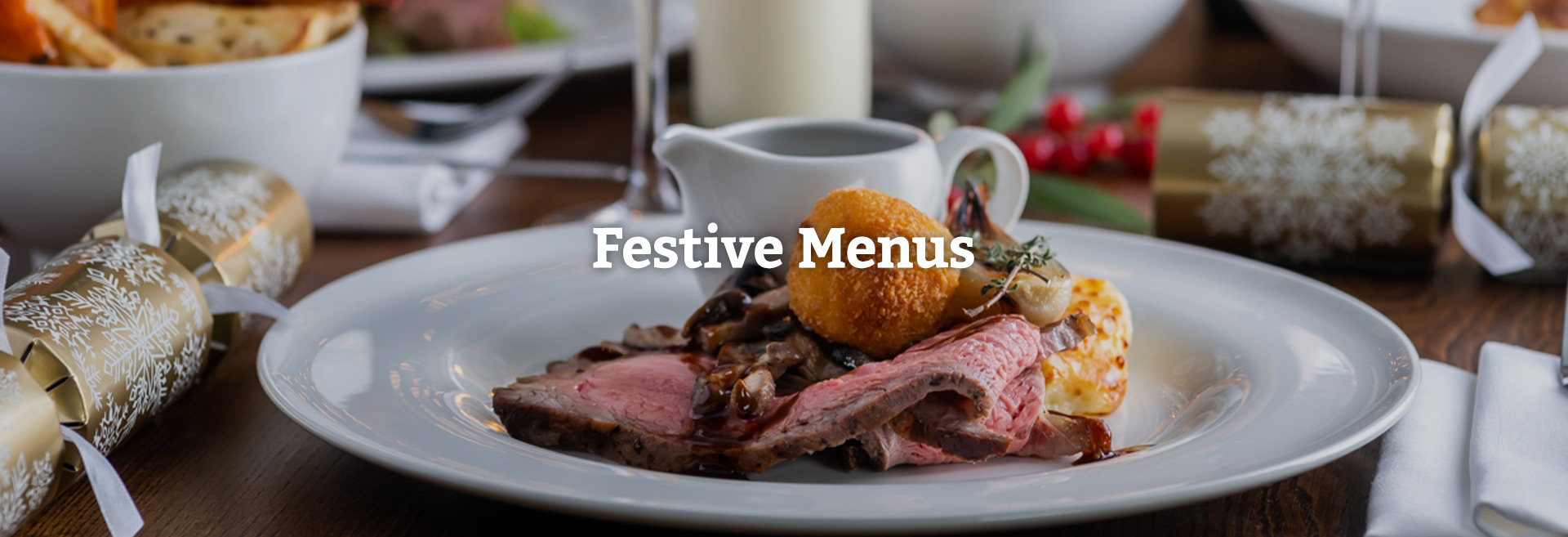 Festive Christmas Menu at The Prince of Wales Feathers 