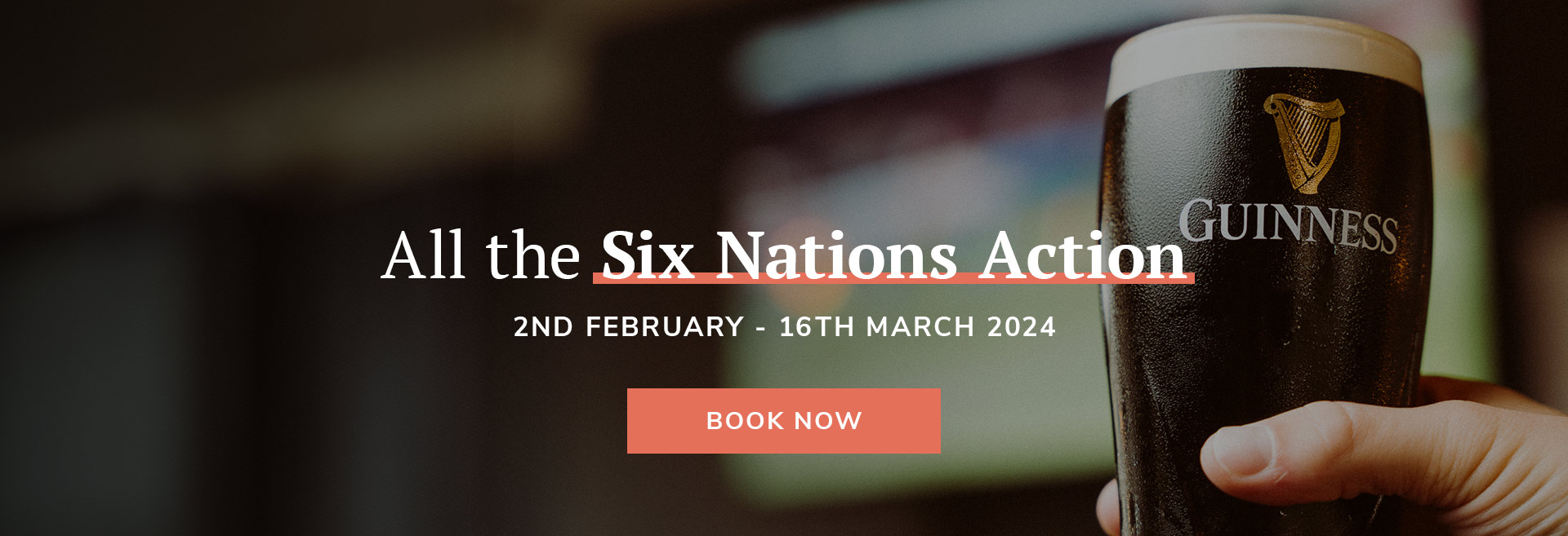 Rugby Six Nations 2024 at The Prince of Wales Feathers