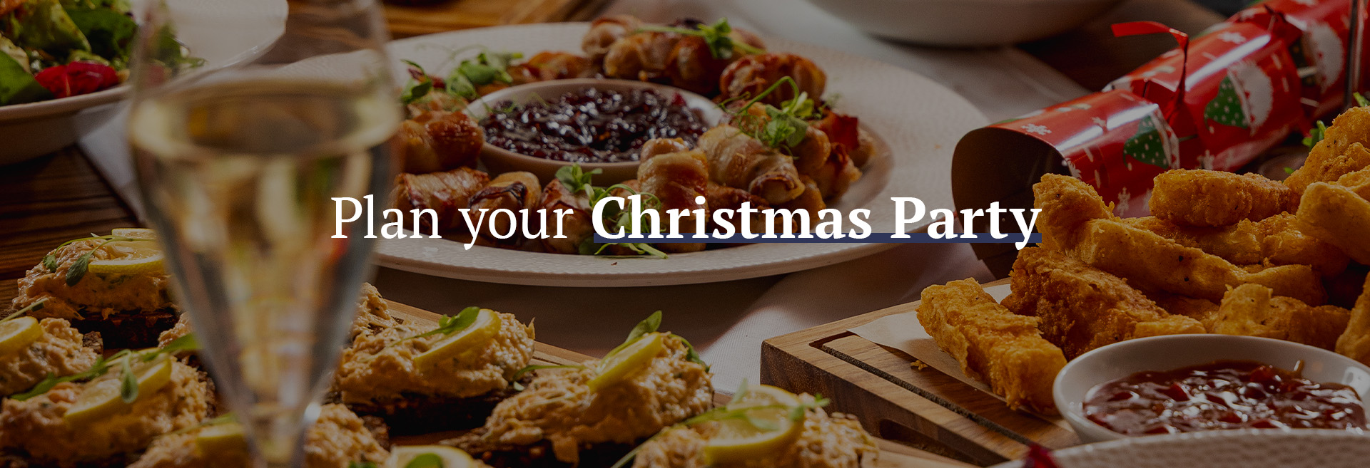 Christmas party at The Prince of Wales Feathers