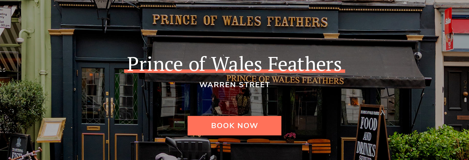 The Prince of Wales Feathers in Warren Street